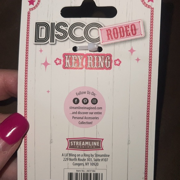 NWT Disco Rodeo Key Ring - Picture 5 of 5
